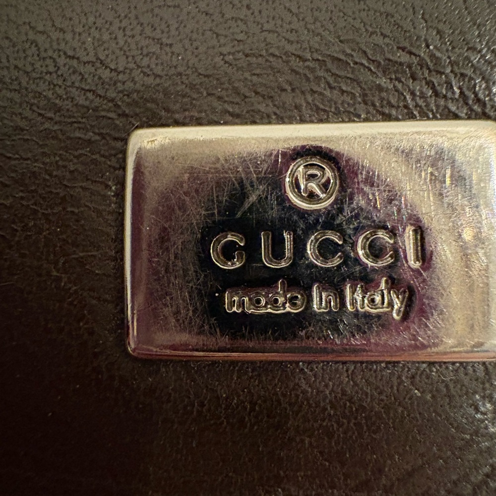 Gucci Chocolate Leather Handbag